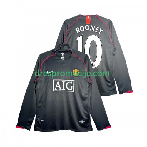 Manchester United Rooney 10 2007 2008 Dres Retro Gostujući Dugim Rukavima Manchester United Rooney 10 2007 2008 Dres Retro Gostujući Dugim Rukavima